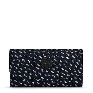 Kipling Money Land Printed Snap Wallet Handbag Zwart | België 1931JP